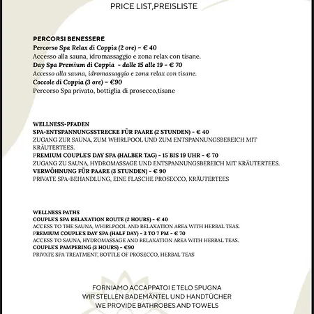 Bed & Breakfast Relais Fontana Rosa Wellness Caprino Veronese